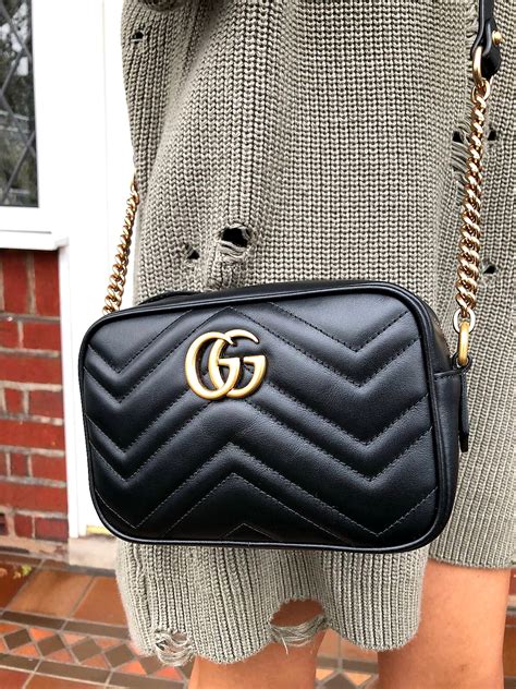 gucci marmont bag grey|gucci marmont crossbody bag black.